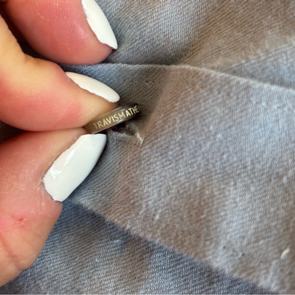 TRAVIS MATHEW Men’s Cloud Flannel Blue Collared‎ Button Up Like New Size XXL - Picture 8 of 11